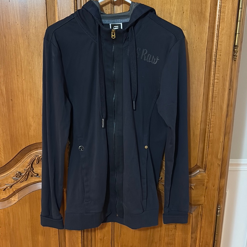 G-Star Black Windbreaker Jacket Casual Style